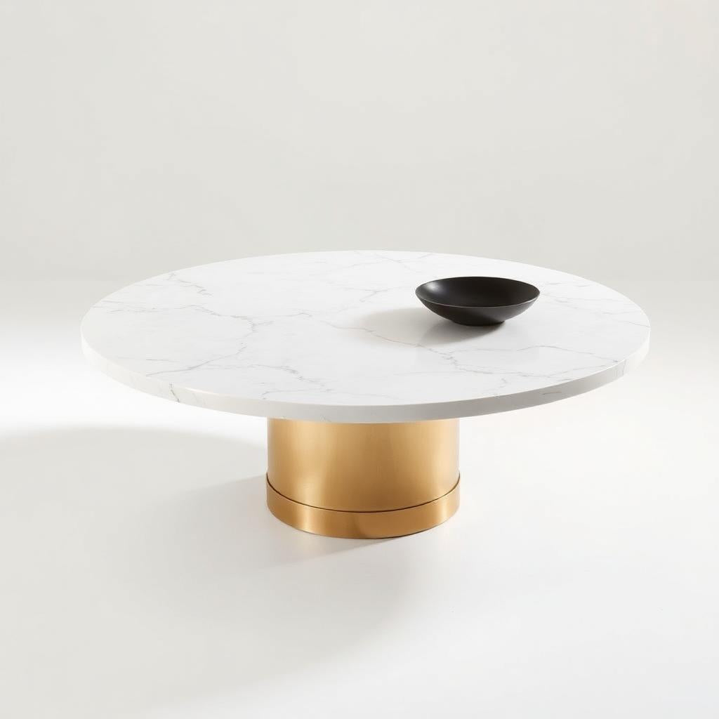 Table basse marbre
